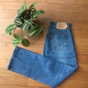 Vintage Blue Levi 501s